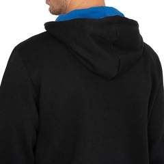 Blusão de Moletom coim Capuz Quiksilver Canguru Soft Hologram PS - Masculino - Foto 4