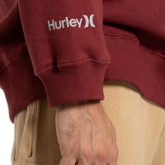 Blusão de Moletom Hurley Careca Mini Icon II - Masculino - Foto 4