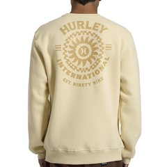 Blusão de Moletom Hurley Careca Empire - Masculino - Foto 2