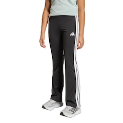 Calça Legging adidas Flare Train Essentials Três Listras Infantil - Foto 1