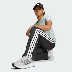 Calça Legging adidas Flare Train Essentials Três Listras Infantil - Foto 4