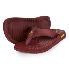 Chinelo Masculino Kenner Kivah Fluminense Grená - Foto 2