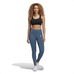 Calça Legging adidas Três Listras com Bolso Feminina - Foto 1