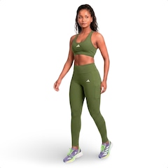 Calça Legging adidas Três Listras com Bolso Feminina - Foto 5
