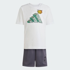 Conjunto adidas Minecraft Training Summer Infantil - Foto 2