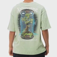 Camiseta Oakley Natureverse Terrarium Eucalyptus - Masculina - Foto 2
