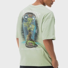 Camiseta Oakley Natureverse Terrarium Eucalyptus - Masculina - Foto 4