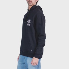 Moletom Canguru Rip Curl Disorder Boneyards Hood Masculino - Foto 3