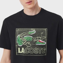 Camiseta Lacoste Estampada TH1446 Masculina - Foto 3