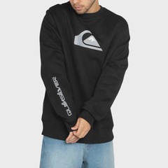 Moletom Careca Quiksilver Comp Logo Masculino - Foto 4