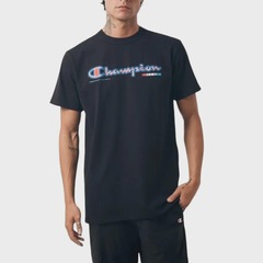 Camiseta Champion Life Heat Map Black Masculina - Foto 1
