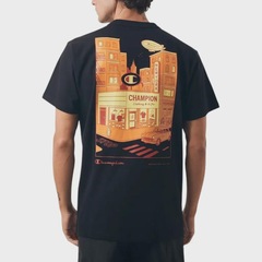 Camiseta Champion Life Heritage Store Black Masculina - Foto 2