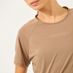 Camiseta Colcci Comfort Com Logo Minimalista OU26 Feminina - Foto 3
