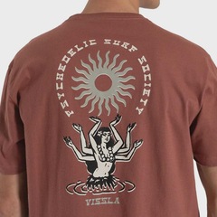 Camiseta Vissla Hula Hands Masculina - Foto 4