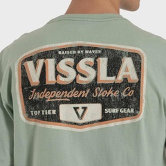 Camiseta Vissla Top Tier Masculina - Foto 4