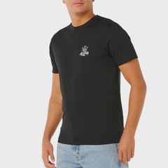 Camiseta Rip Curl Hawaii Tapa Hex Black Masculina - Foto 3