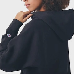 Moletom Feminino Canguru Champion Athletic Script Logo Black - Foto 4