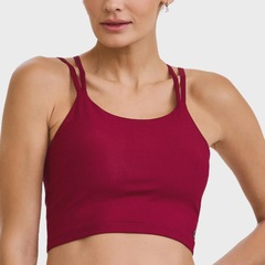 Top Cropped Caju Brasil Canelado Alças Duplas  - Feminina - Foto 1