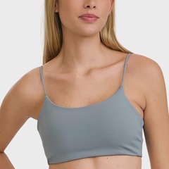 Top Fitness Caju Brasil Clássico Sportive - Feminina - Foto 1