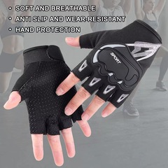 Luvas Esportiva Meio Dedo Gold Sports Confort Grip Performance - Foto 2