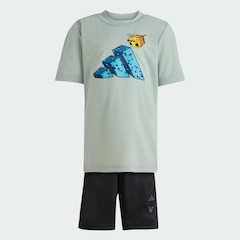 Conjunto adidas Treinamento Minecraft Verão - Infantil - Foto 2