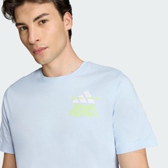 Camiseta adidas Estampada Futebol - Masculina - Foto 5