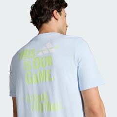 Camiseta adidas Estampada Futebol - Masculina - Foto 6