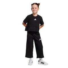 Conjunto de Moletom adidas Babados Seasonals - Infantil - Foto 1