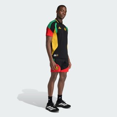 Shorts Jamaica 26 x Bob Marley adidas Tiro Downtime - Masculino - Foto 7