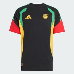 Camisa Jamaica 26 x Bob Marley Tiro Sweat adidas - Masculina - Foto 2