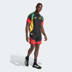 Camisa Jamaica 26 x Bob Marley Tiro Sweat adidas - Masculina - Foto 4