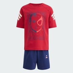 Conjunto adidas Marvel Homem-Aranha - Infantil - Foto 2