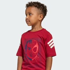 Conjunto adidas Marvel Homem-Aranha - Infantil - Foto 6