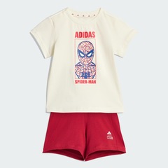 Conjunto Camisetas adidas Marvel Homem-Aranha - Infantil - Foto 3