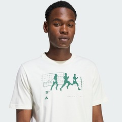 Camiseta Estampada adidas ANX Run - Masculina - Foto 6