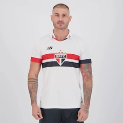 Camisa São Paulo I 2024 N 7 New Balance Masculina - Foto 2