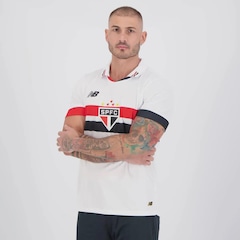 Camisa São Paulo I 2024 N 7 New Balance Masculina - Foto 4