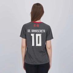 Camisa Flamengo De Arrascaeta 10 Var FutFanatics Feminina - Foto 1