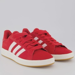 Tênis Feminino Court Base Suede adidas - Foto 2