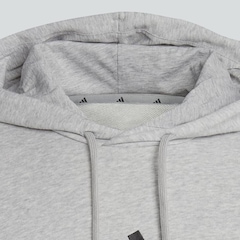 Blusão Moletom Masculino 3 Listras com Capuz adidas - Foto 6