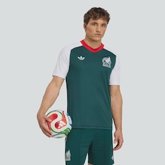 Camisa México Pré-Jogo Home 2026 adidas Masculina - Foto 1