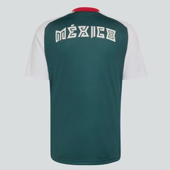 Camisa México Pré-Jogo Home 2026 adidas Masculina - Foto 7