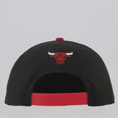 Boné Aba Reta New Era NBA Chicago Bulls 950 Logo Unissex - Foto 3