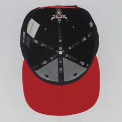 Boné Aba Reta New Era NBA Chicago Bulls 950 Logo Unissex - Foto 4