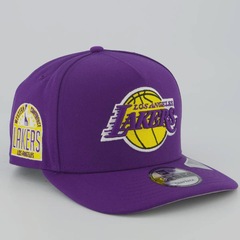 Boné Aba Reta New Era NBA Los Angeles Lakers 950AF Unissex - Foto 3
