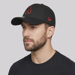 Boné Aba Curva New Era MLB Los Angeles Dodgers Red 940 M-Crown - Foto 5