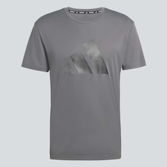 Camiseta Masculina Run Ess BL adidas - Foto 6