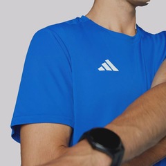 Camiseta Masculina Adizero Tee Essentials adidas - Foto 4