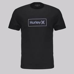Camiseta Masculina Silk Box Relevo Hurley - Foto 4