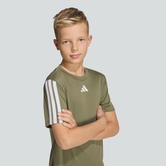 Camiseta Infantil 3 Stripes adidas - Foto 2